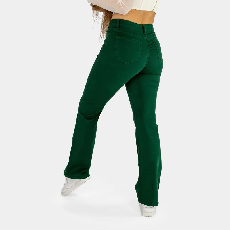 Impact Flare Fit Jeans - Emerald