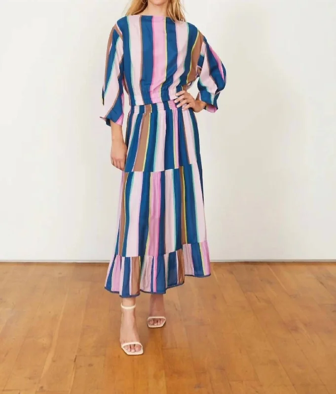 Josie Cabana Stripe Skirt