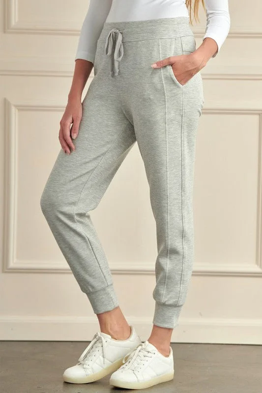 Sporty Chic Scuba Joggers