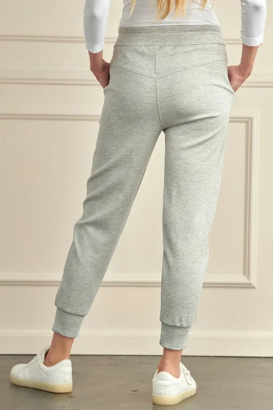 Sporty Chic Scuba Joggers