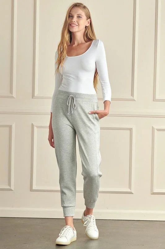 Sporty Chic Scuba Joggers