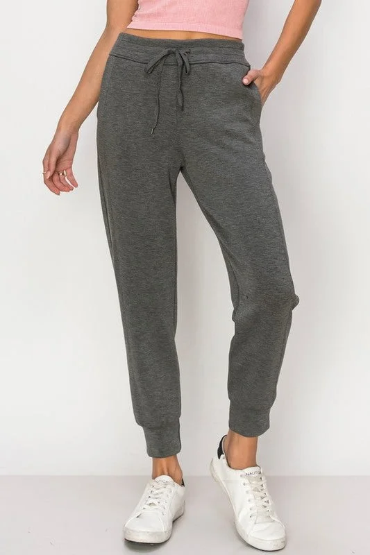 Sporty Chic Scuba Joggers