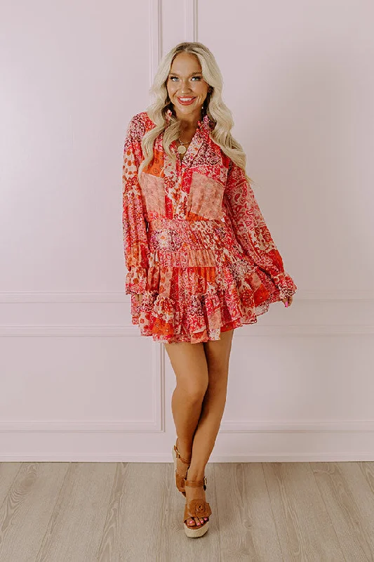 Chic Enterprise Paisley Dress