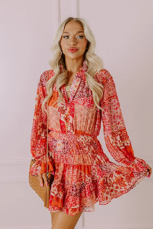 Chic Enterprise Paisley Dress