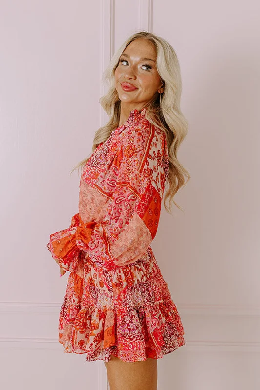 Chic Enterprise Paisley Dress