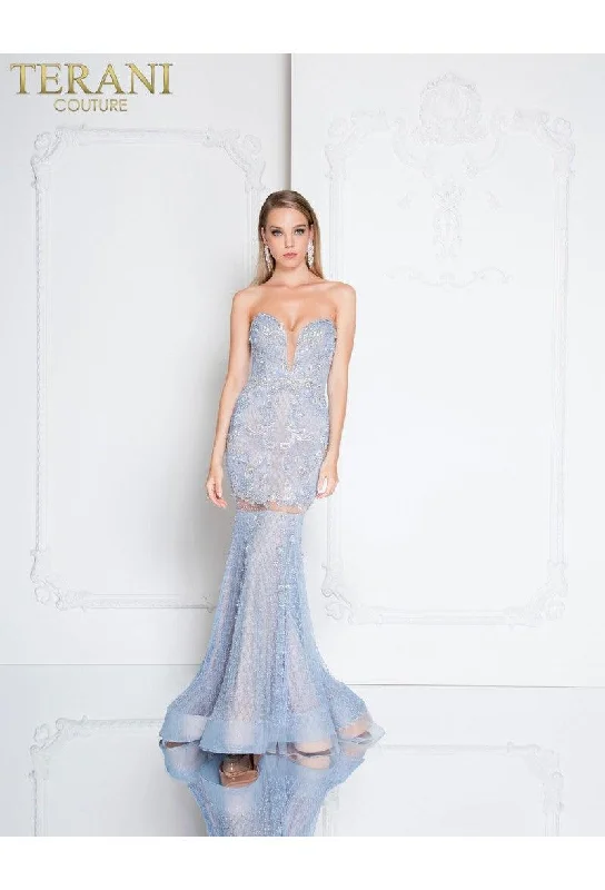 Terani Couture 1812GL5369X Sexy Long Prom Dress