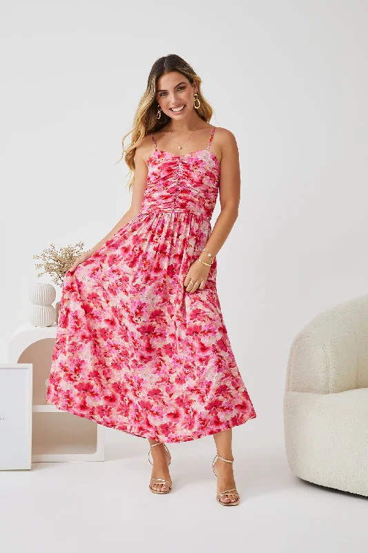 Ailene Dress - Blush Floral