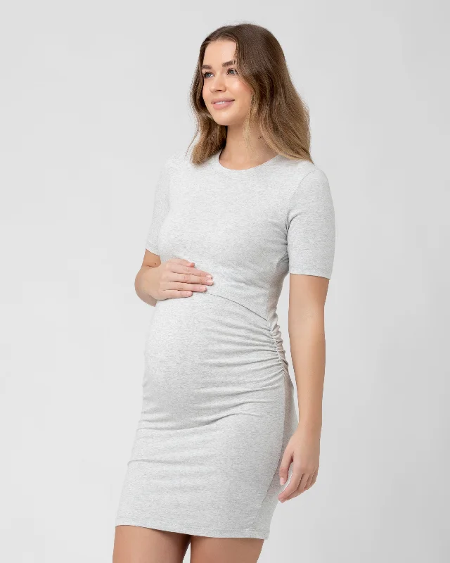 Organic Nursing Dress Silver Marle