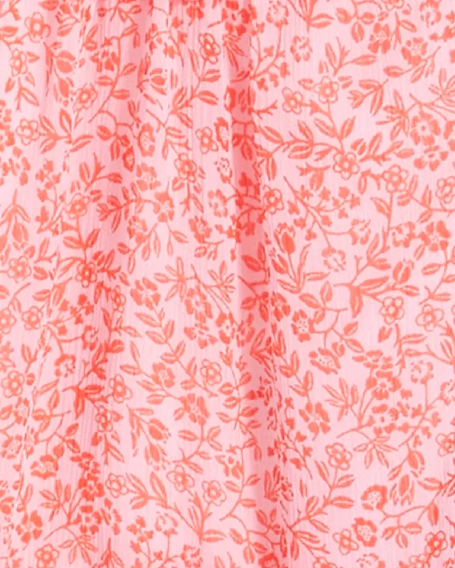 Tenille Dress in Tangerine Floral