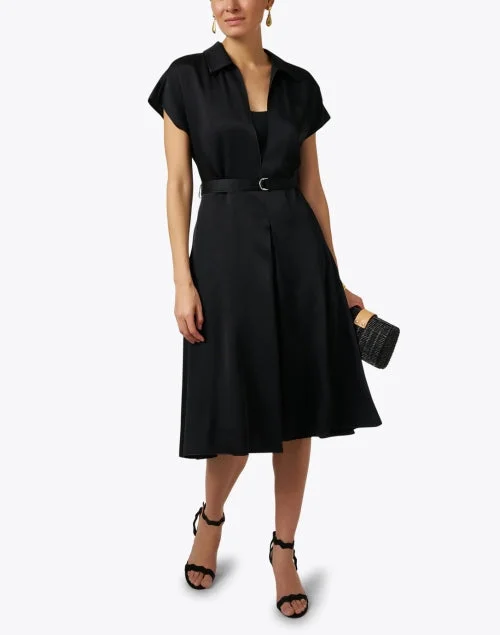 Black Belted Dress