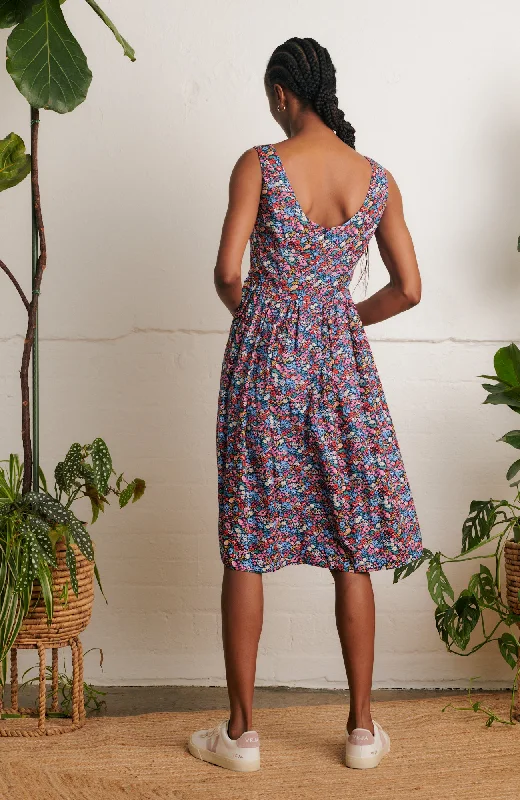 Abigail Summer Garden Floral Dress