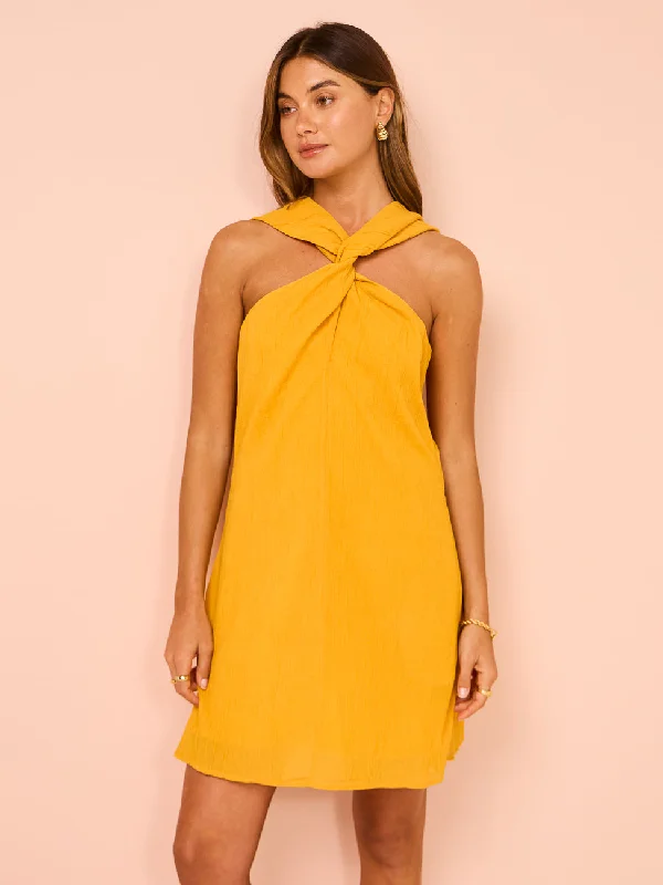 Anna Quan Imogen Dress in Tumeric