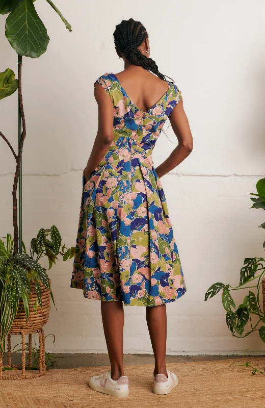 Florence Lotus Flower Dress