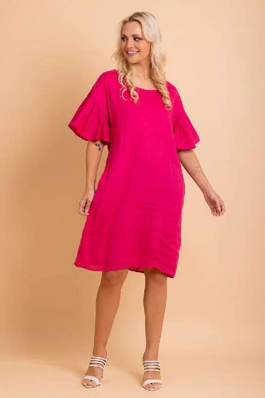 Ilisa Dress Pink Camelia