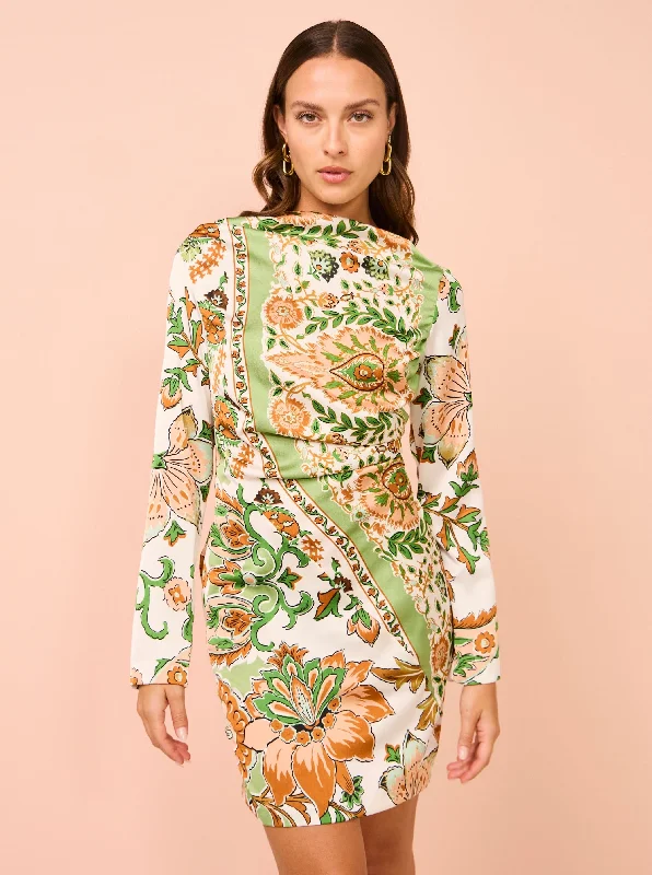 One Fell Swoop Avignon Mini Dress in Romani Print