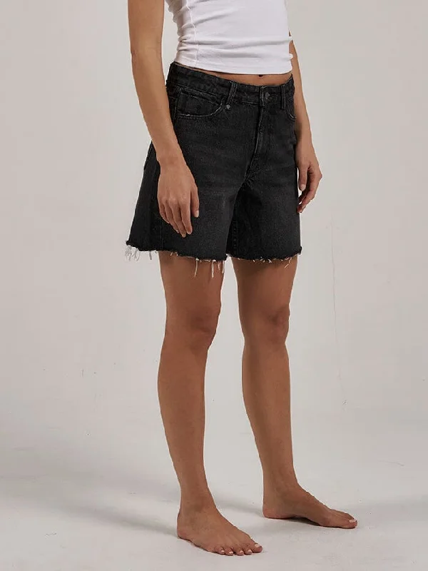 Billie Low Short - Smoke Black