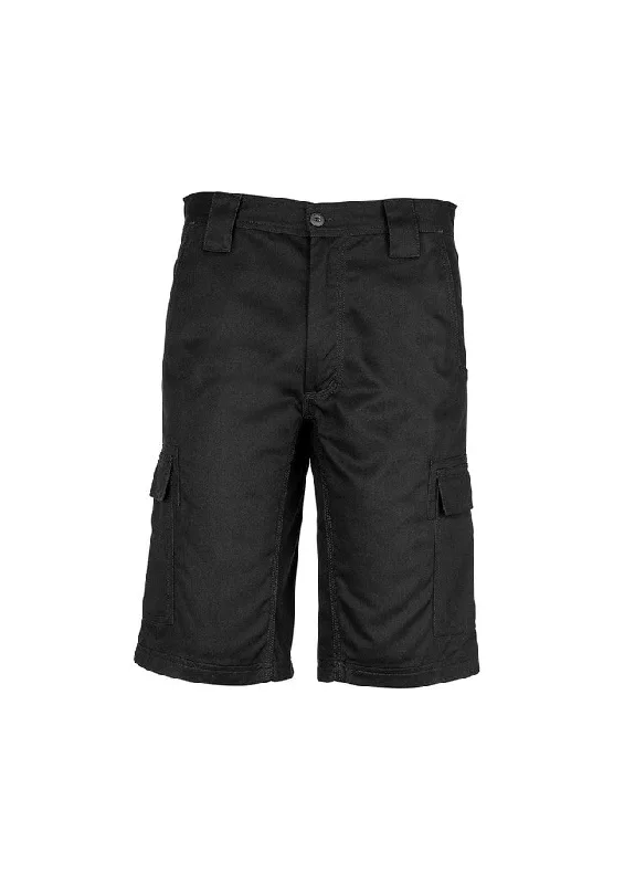 Syzmik Mens Drill Cargo Shorts ZW012