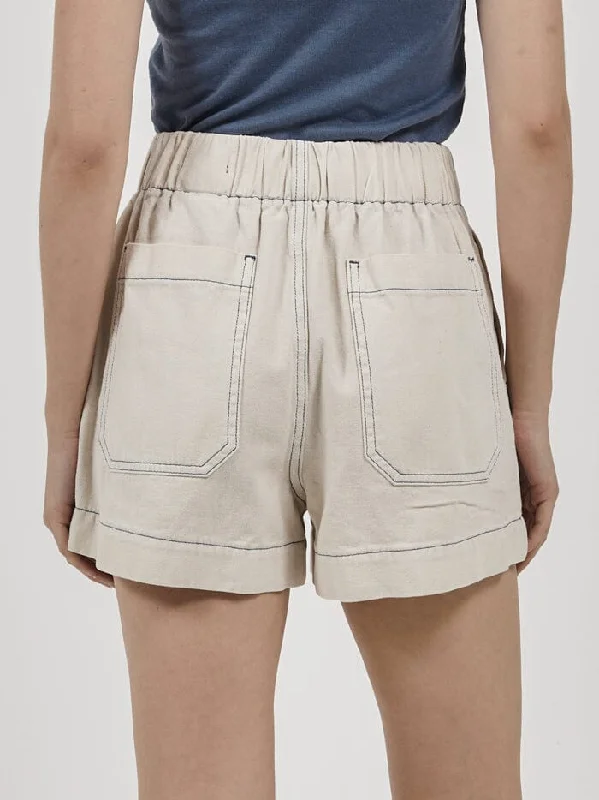 Ease Utility Short - Vintage Bone / Botanical Blue