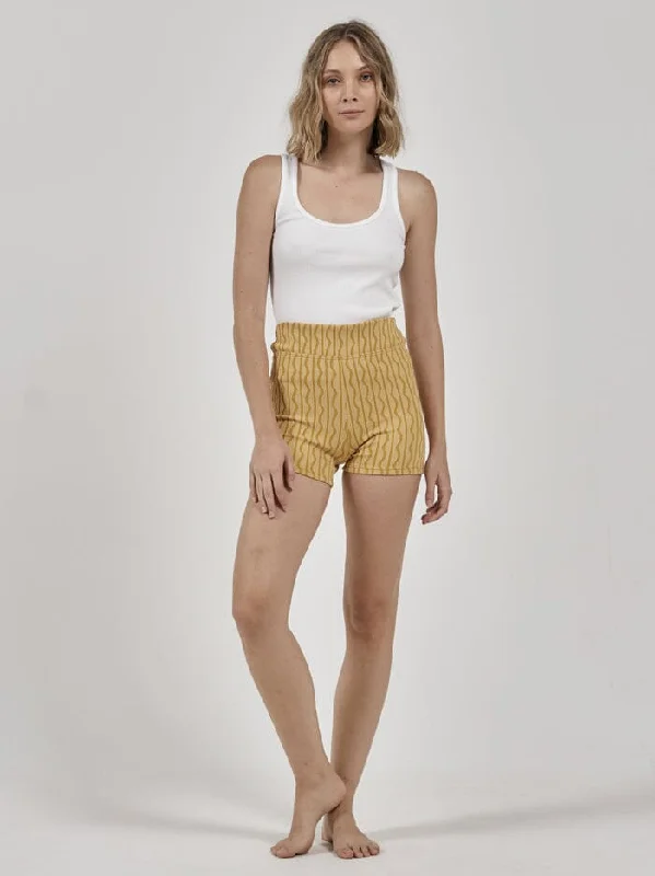 Gravitation Bike Short - Mineral Yellow