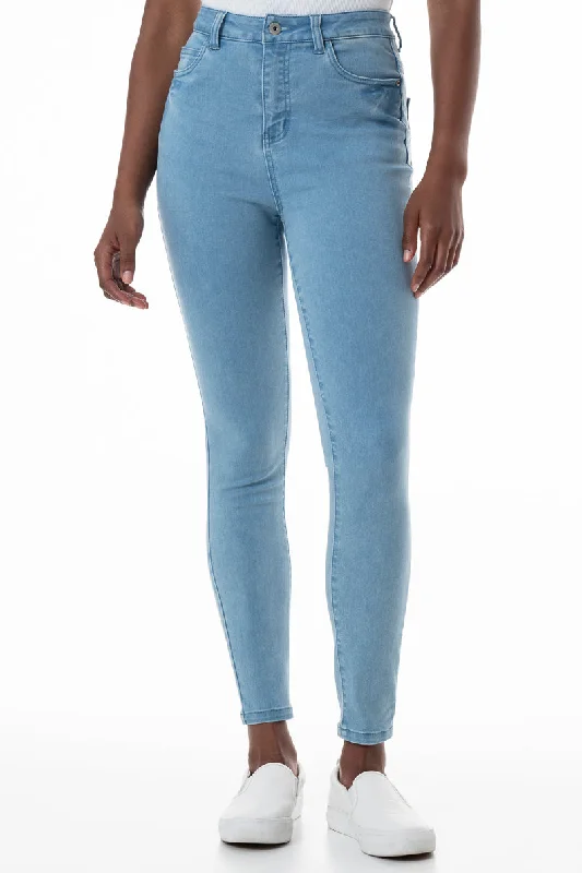 Rf09 Hi-Waisted Skinny Jeans _ 148253 _ Light Wash