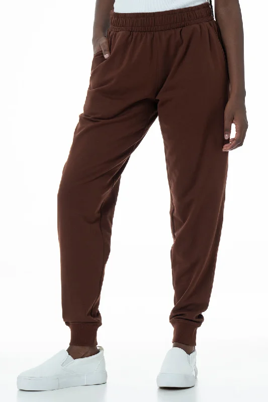 Slim Fit Track Pants _ 145620 _ Brown